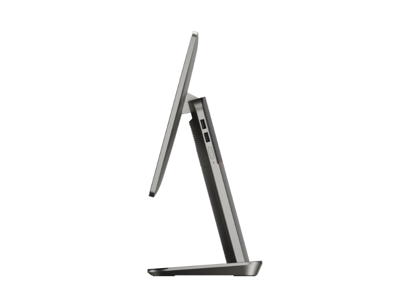 Side view of the Sunmi D3 PRO 15.6-inch Android 13 touch POS system, an all-in-one POS terminal for hospitality and retail.