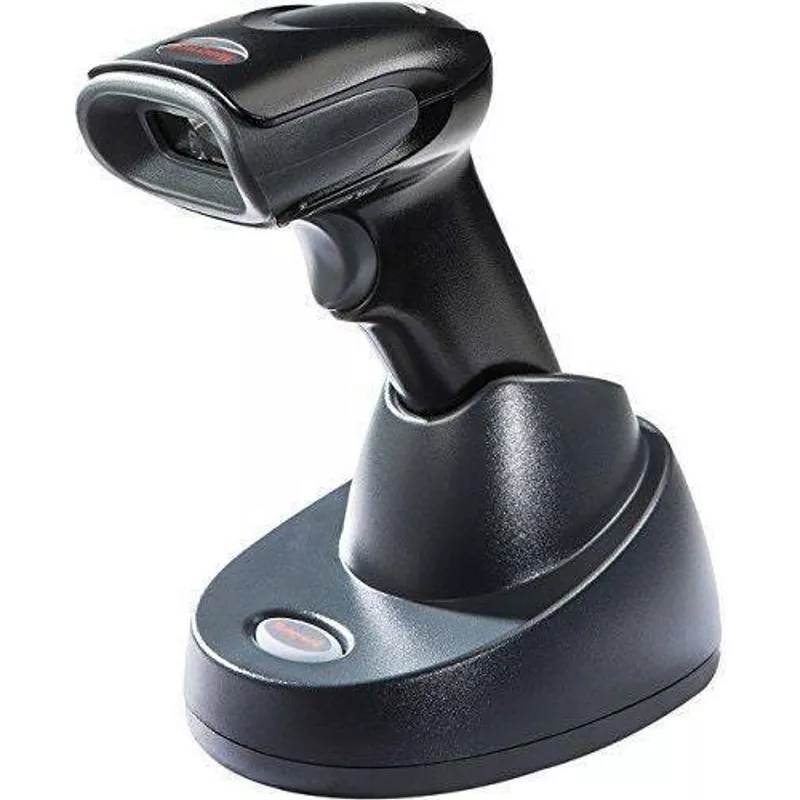 Honeywell Voyager XP 1472g kabelloser 1D/2D-Barcodescanner in Schwarz mit Lade- und Übertragungsstation, USB-KIT für POS und Einzelhandel
