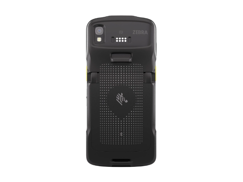 Rear view of Zebra TC22 Android mobile computer with SE5500 2D imager, WLAN, Bluetooth Beacon and 8GB/128GB for retail and warehouse workflows