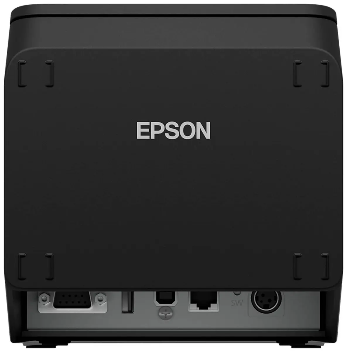 Epson Thermobondrucker Rückseite mit Schnittstellen