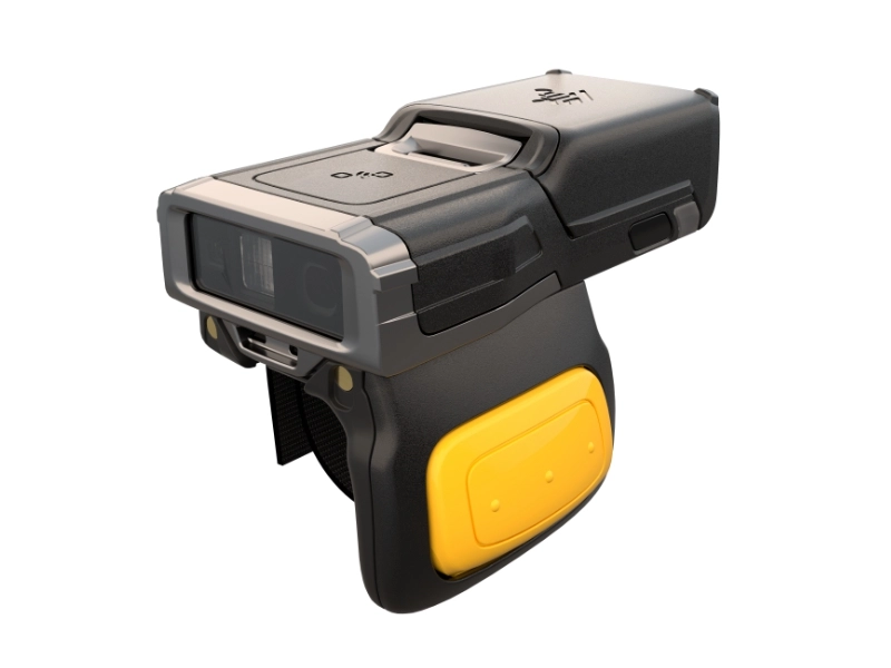Zebra RS6100 Bluetooth Ringscanner mit SE5500 2D-Imager, Trigger und einseitigem Auslöser für 1D/2D-Barcodes in Lager und Logistik