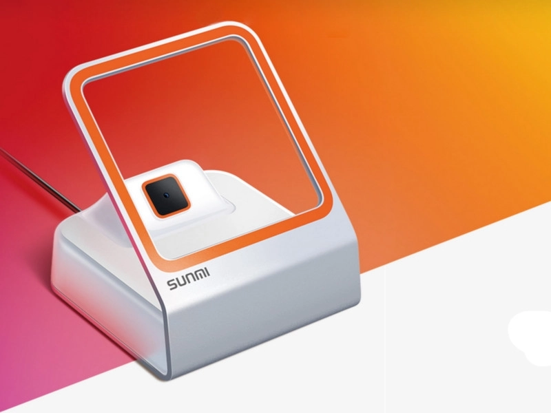Sunmi Blink USB desktop scanner for phones, fast 1D/2D barcode and QR e-prescription scanning with backlight for pharmacies