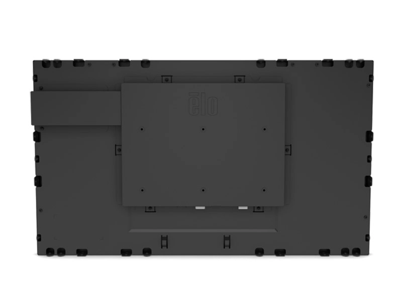 EloTouch 2494L 24-inch open frame touch monitor rear view, rugged PCAP 10-touch display for kiosk, POS and industrial system integration