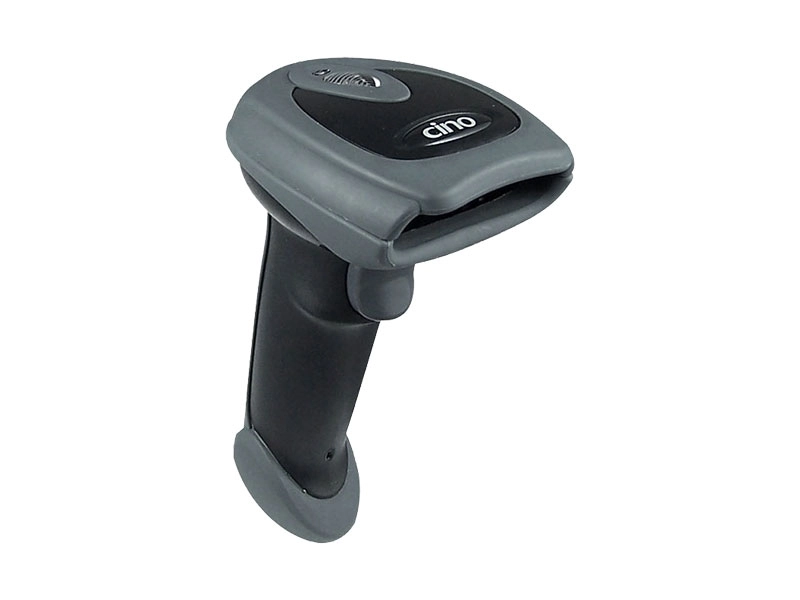 Cino FuzzyScan F780 1D-Handscanner in Schwarz, CCD-Barcodescanner mit USB-Kabel-Kit für Handel, POS und Kassenplätze