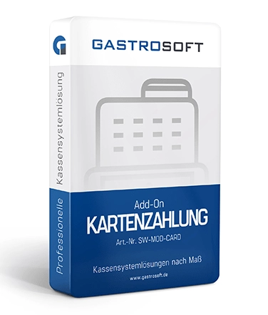 GastroSoft Kartenzahlung Add-On für EC-Cash Terminalanbindung in der Gastronomie mit automatischer Betragsübergabe und schnellerem Checkout