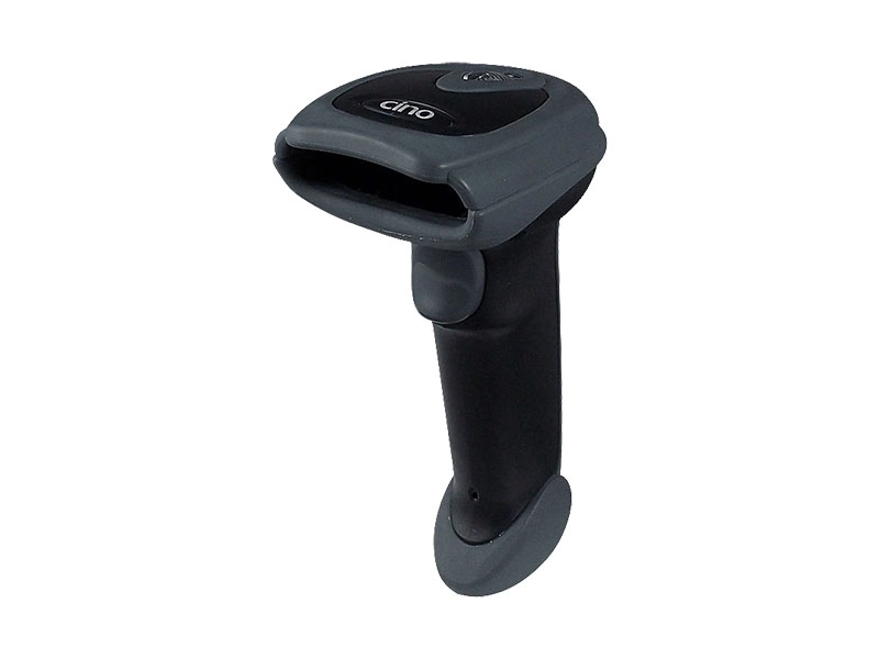 Cino FuzzyScan F780 1D Handscanner in Schwarz, CCD-Barcodescanner mit USB-Kabel-KIT für Handel, POS und Kassenplätze