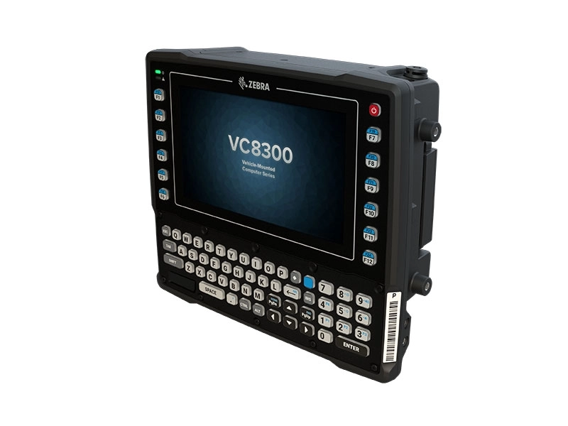 Zebra VC8300 mobiler Fahrzeug-Computer mit 8-Zoll kapazitivem Touchscreen und AZERTY-Tastenfeld für Lager und Logistik