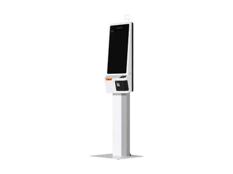 Sunmi K2 Self-Ordering-Kiosksystem als Standgerät mit 24 Zoll Full-HD-Touchdisplay, Android OS, Scanner und 80-mm-Drucker für Gastronomie