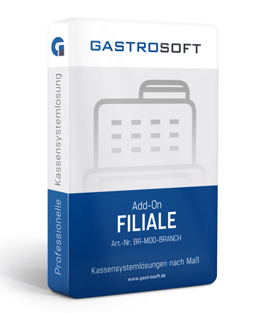 Gastronomie Filiale Add-On für Kassensoftware GastroSoft Professional