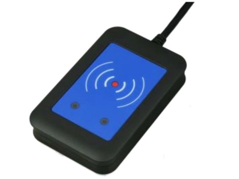 TWN4 MultiTech 2 MIFARE USB RFID reader/writer for LF, HF and NFC access control, time tracking and POS systems