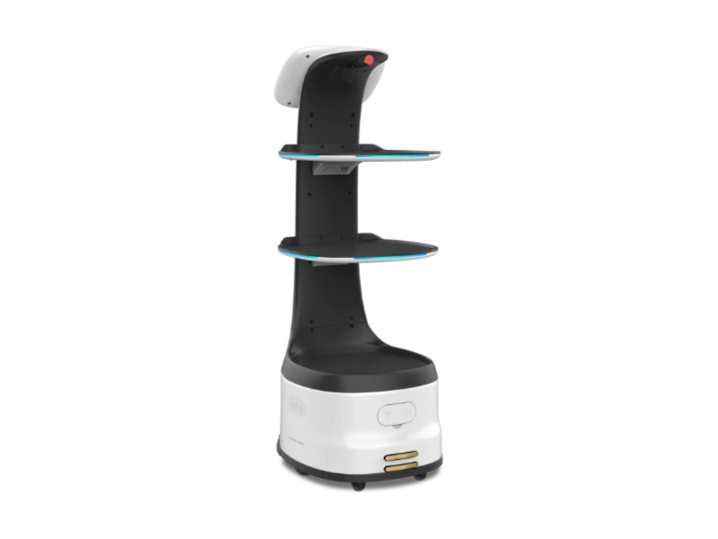 Keenon T8-DINERBOT Serviceroboter mit Ablageflächen für die autonome Lieferung von Speisen und Getränken in Restaurant, Hotel und Catering