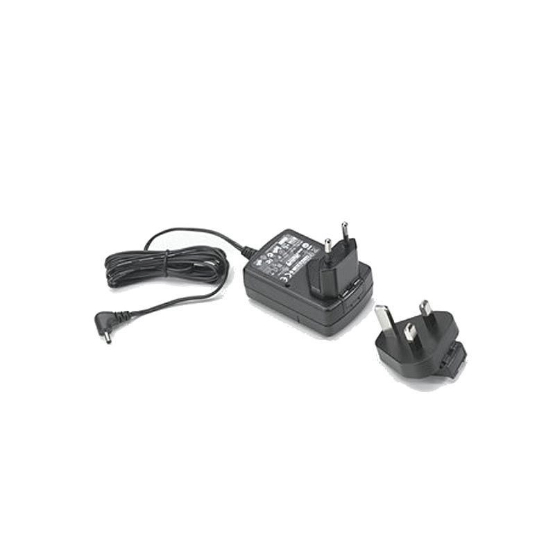 Zebra PWR-WUA5V4W04C power supply adapter with cable and plug heads for LI Series barcode scanners, POS devices and receipt printers