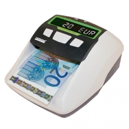 Elektronisches Banknotenprüfgerät mit 20-Euro-Schein