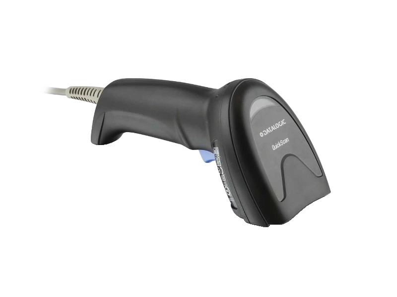Datalogic QuickScan I QD2220 USB handheld wired 1D linear imager barcode scanner for fast POS retail checkout