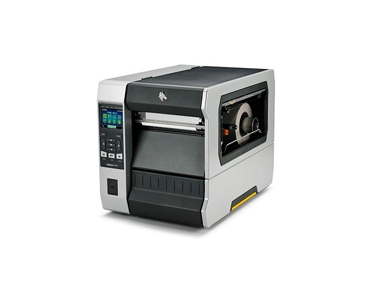 Zebra ZT620 300dpi industrial label printer for high-volume thermal transfer labelling in manufacturing and logistics