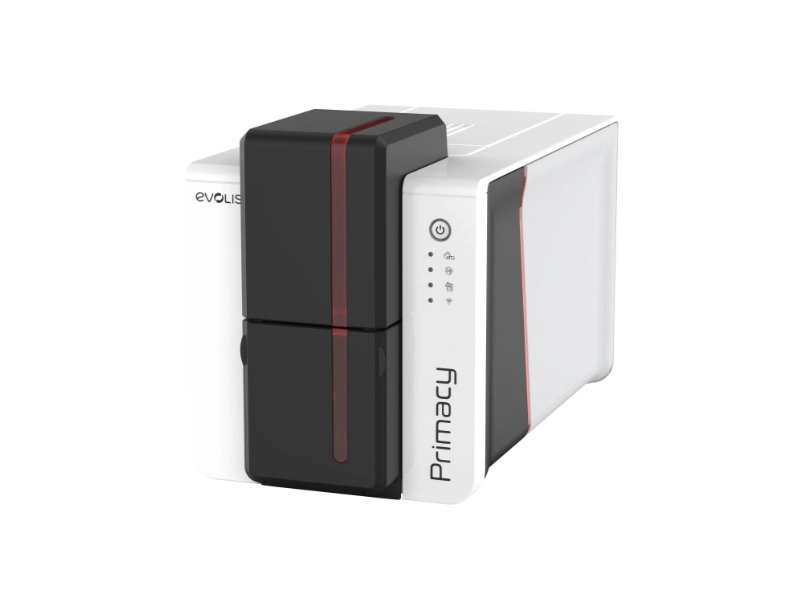 Evolis Primacy 2 Kartendrucker PM2-0025-E mit LED-Panel, beidseitigem Druck sowie USB- und Ethernet-Anschluss für Ausweise und Karten