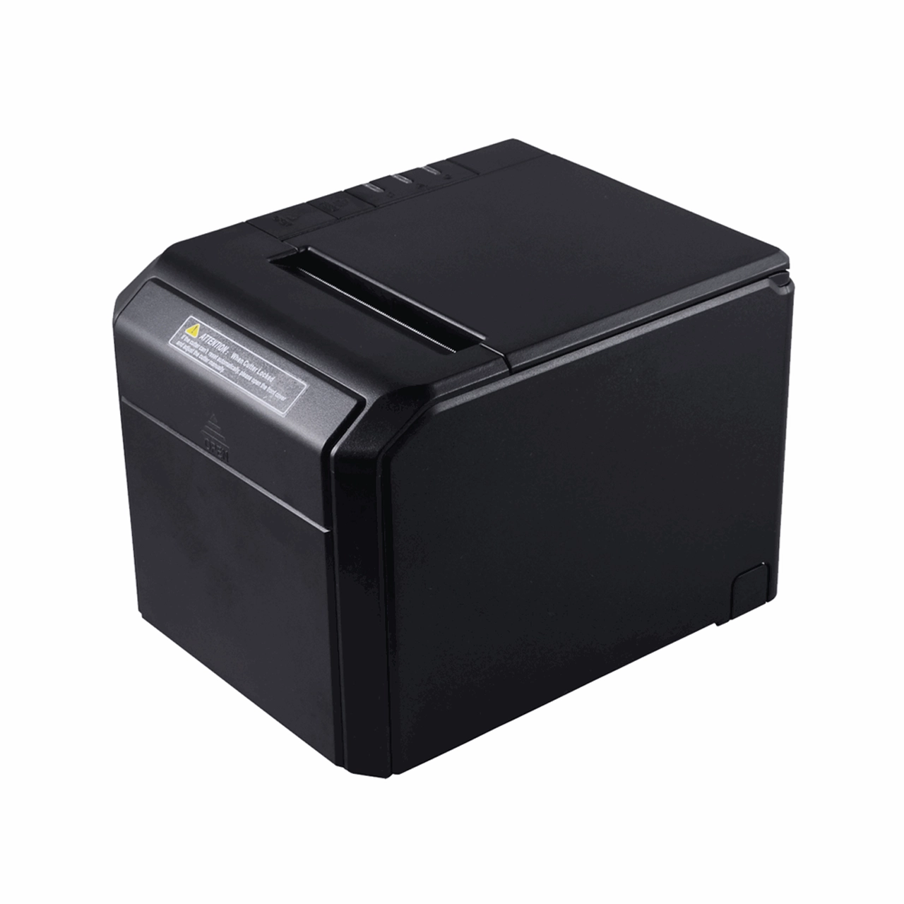 Schwarzer 80-mm-Bondrucker für MagicPOS 15-Zoll-Touchkasse Handel mit PosSoft, TSE und Windows 11 Pro
