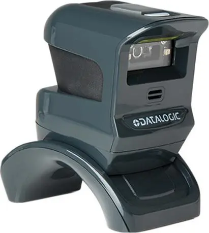 Datalogic Stand-Barcodescanner in dunklem Grau
