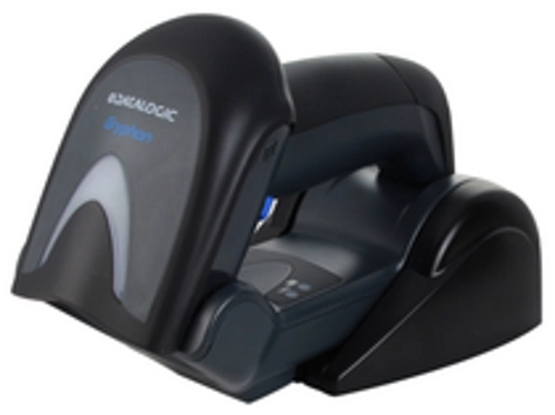 Refurbished Datalogic Gryphon GBT4400 wireless 1D/2D Bluetooth barcode scanner with USB charging dock for POS, retail and warehouse use