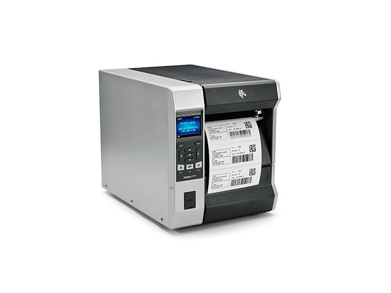 Zebra ZT620 industrial 300 dpi RFID UHF label printer for high-volume manufacturing and logistics labelling, printing barcode labels